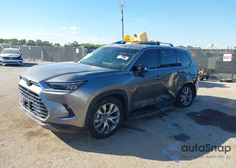 2025 Toyota Grand Highlander Hybrid Limited z USA, uszkodzony, nr VIN 5TDACAB54SS044528